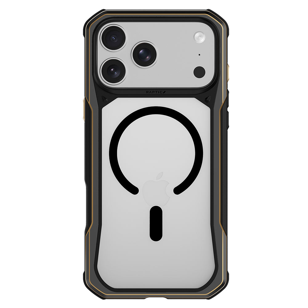 Apple iPhone 18 Pro Kılıf M-Safe Şarj Özellikli Raptic Shield Evo Serisi Airbagli Kapak