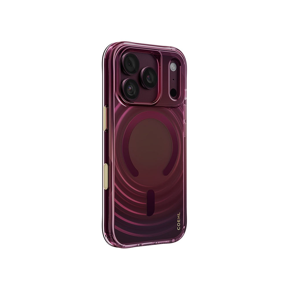 Apple iPhone 18 Pro Kılıf M-safe Şarj Özellikli Renk Geçişli Coehl Vela Kapak