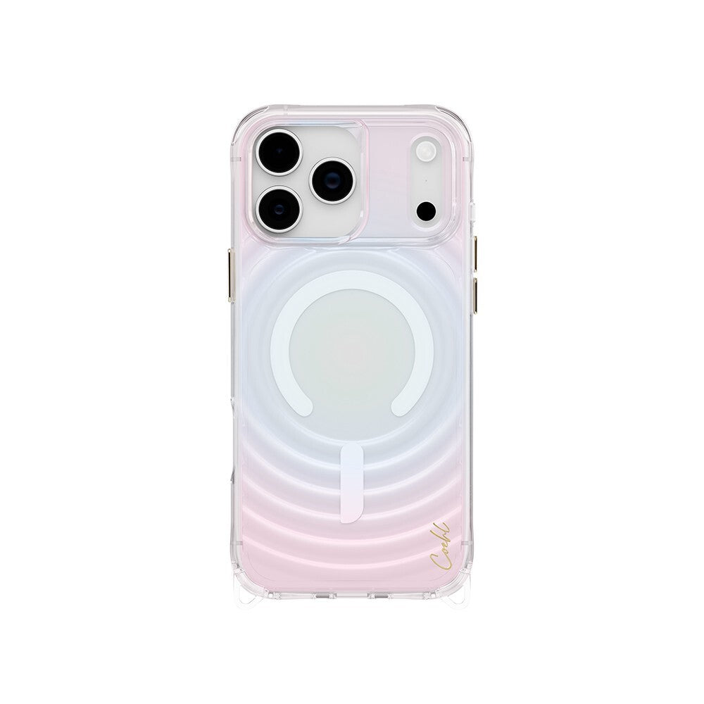 Apple iPhone 18 Pro Kılıf M-safe Şarj Özellikli Renk Geçişli Coehl Vela Kapak