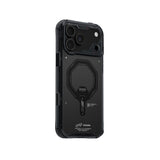 Apple iPhone 18 Pro Kılıf M-safe Şarj Özellikli Şeffaf Airbag Tasarımlı Skinarma Saido Mag-Charge Kapak