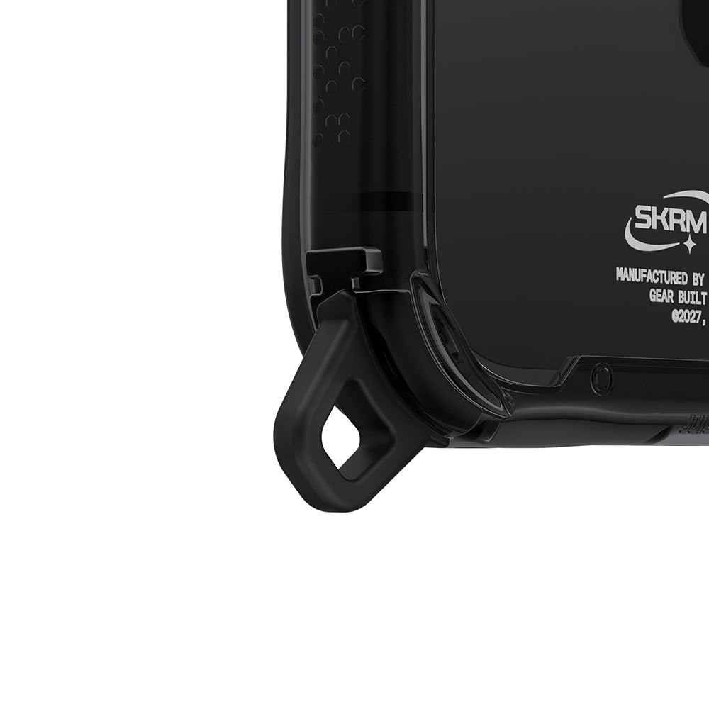 Apple iPhone 18 Pro Kılıf M-safe Şarj Özellikli Şeffaf Airbag Tasarımlı Skinarma Saido Mag-Charge Kapak
