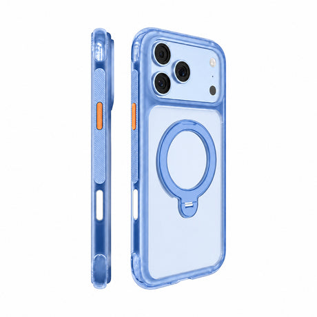 Apple iPhone 18 Pro Kılıf M-safe Şarj Özellikli Standlı Airbag Tasarımlı Mutural Air Shield Serisi Kapak