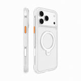 Apple iPhone 18 Pro Kılıf M-safe Şarj Özellikli Standlı Airbag Tasarımlı Mutural Air Shield Serisi Kapak
