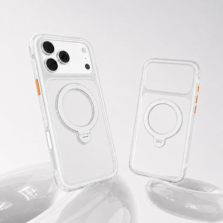 Apple iPhone 18 Pro Kılıf M-safe Şarj Özellikli Standlı Airbag Tasarımlı Mutural Air Shield Serisi Kapak