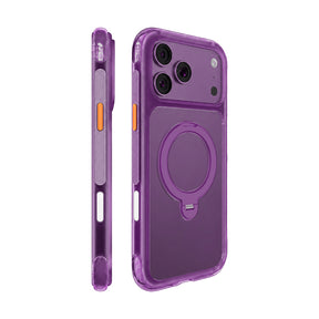 Apple iPhone 18 Pro Kılıf M-safe Şarj Özellikli Standlı Airbag Tasarımlı Mutural Air Shield Serisi Kapak