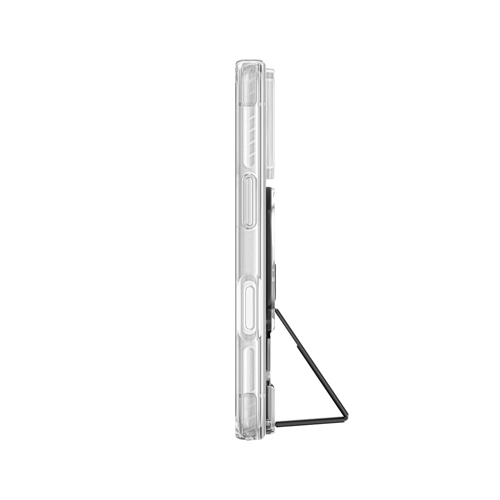 Apple iPhone 18 Pro Kılıf M-safe Şarj Özellikli Standlı Amazingthing Titan Pro Grip Stand Serisi Kapak