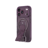Apple iPhone 18 Pro Kılıf M-safe Şarj Özellikli Standlı Amazingthing Titan Pro Grip Stand Serisi Kapak