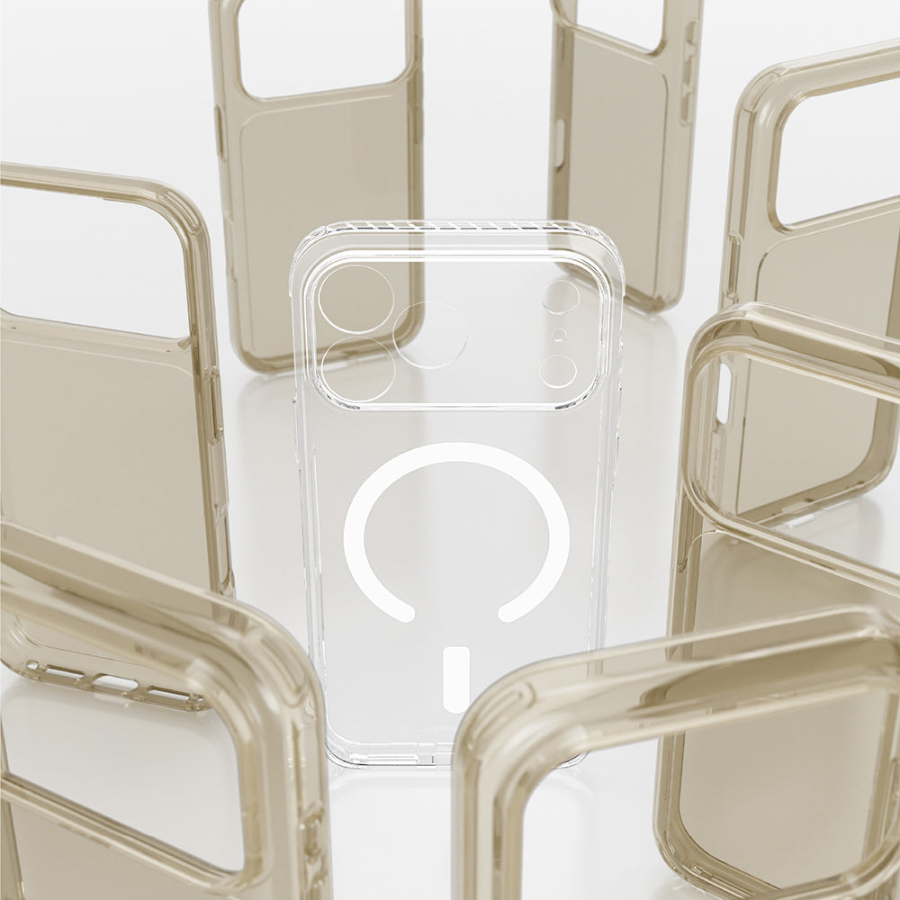 Apple iPhone 18 Pro Kılıf M-safe Şarj Özellikli Standlı Amazingthing Titan Pro Grip Stand Serisi Kapak