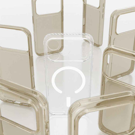 Apple iPhone 18 Pro Kılıf M-safe Şarj Özellikli Standlı Amazingthing Titan Pro Grip Stand Serisi Kapak