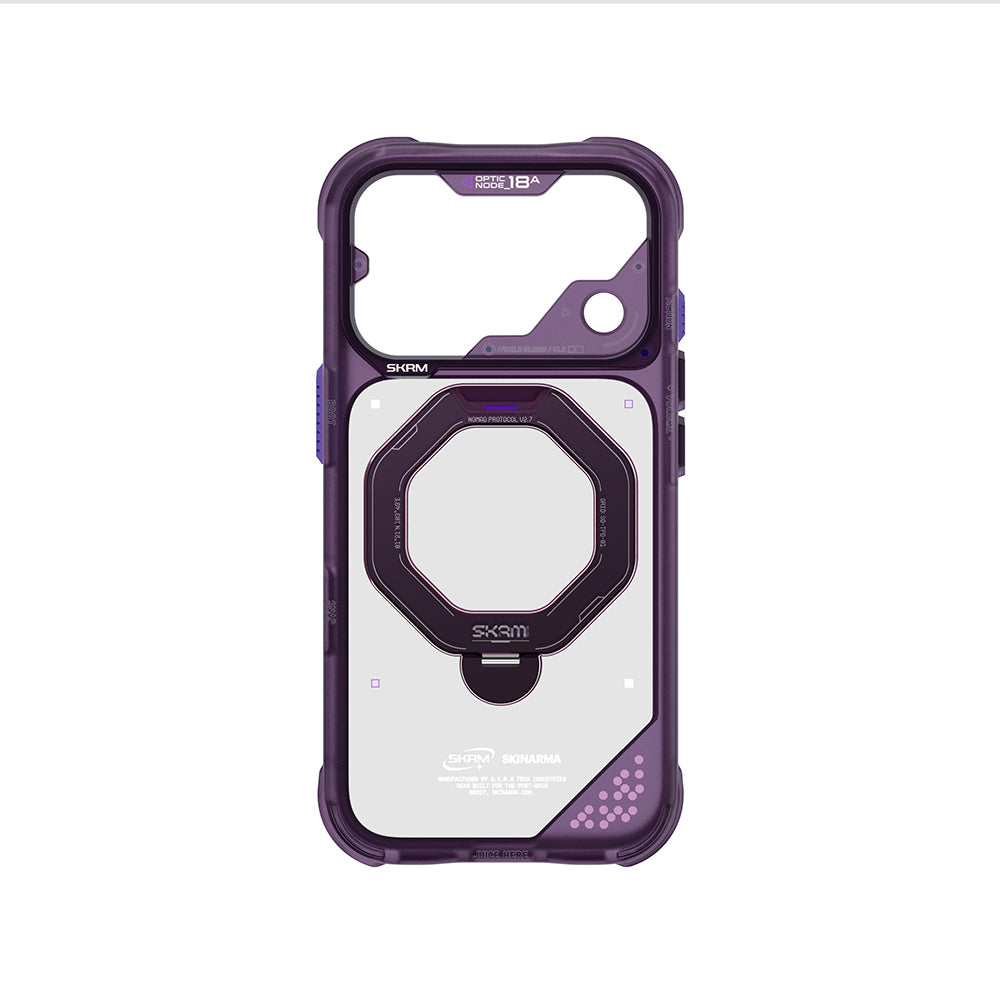 Apple iPhone 18 Pro Kılıf M-safe Şarj Özellikli Standlı Skinarma Saturn Kapak