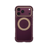 Apple iPhone 18 Pro Kılıf M-safe Şarj Özellikli Wiwu AA-203 AeroArmor Ultra Serisi Airbag Tasarımlı Standlı Kapak