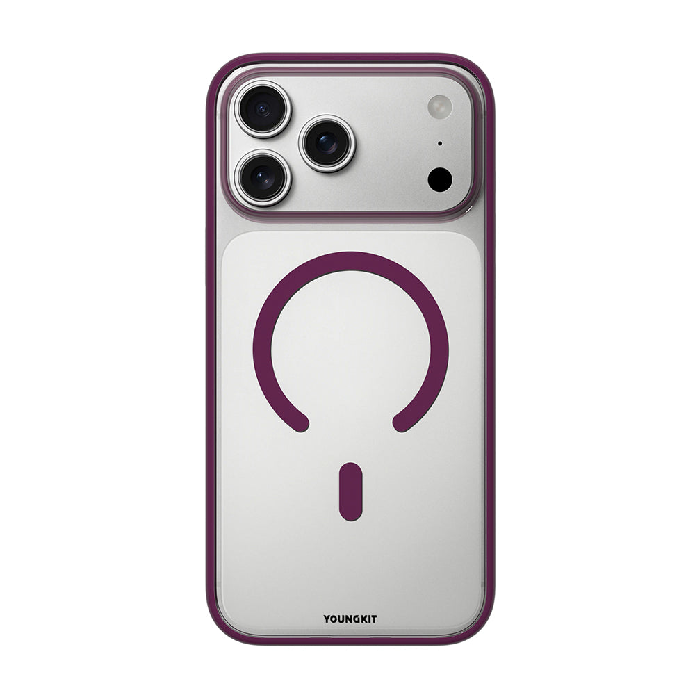 Apple iPhone 18 Pro Kılıf M-safe Şarj Özellikli Youngkit High Definition Serisi Kapak