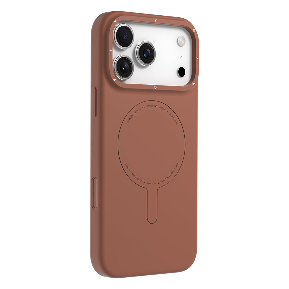 Apple iPhone 18 Pro Kılıf M-Safe Şarj Özellikli Youngkit Morandi Serisi Kapak