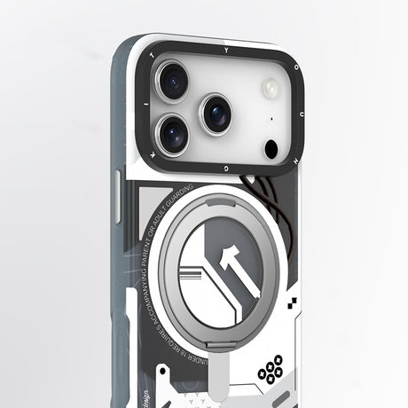 Apple iPhone 18 Pro Kılıf M-safe Şarj Özellikli Youngkit Starship Serisi Kapak