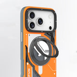 Apple iPhone 18 Pro Kılıf M-safe Şarj Özellikli Youngkit Starship Serisi Kapak