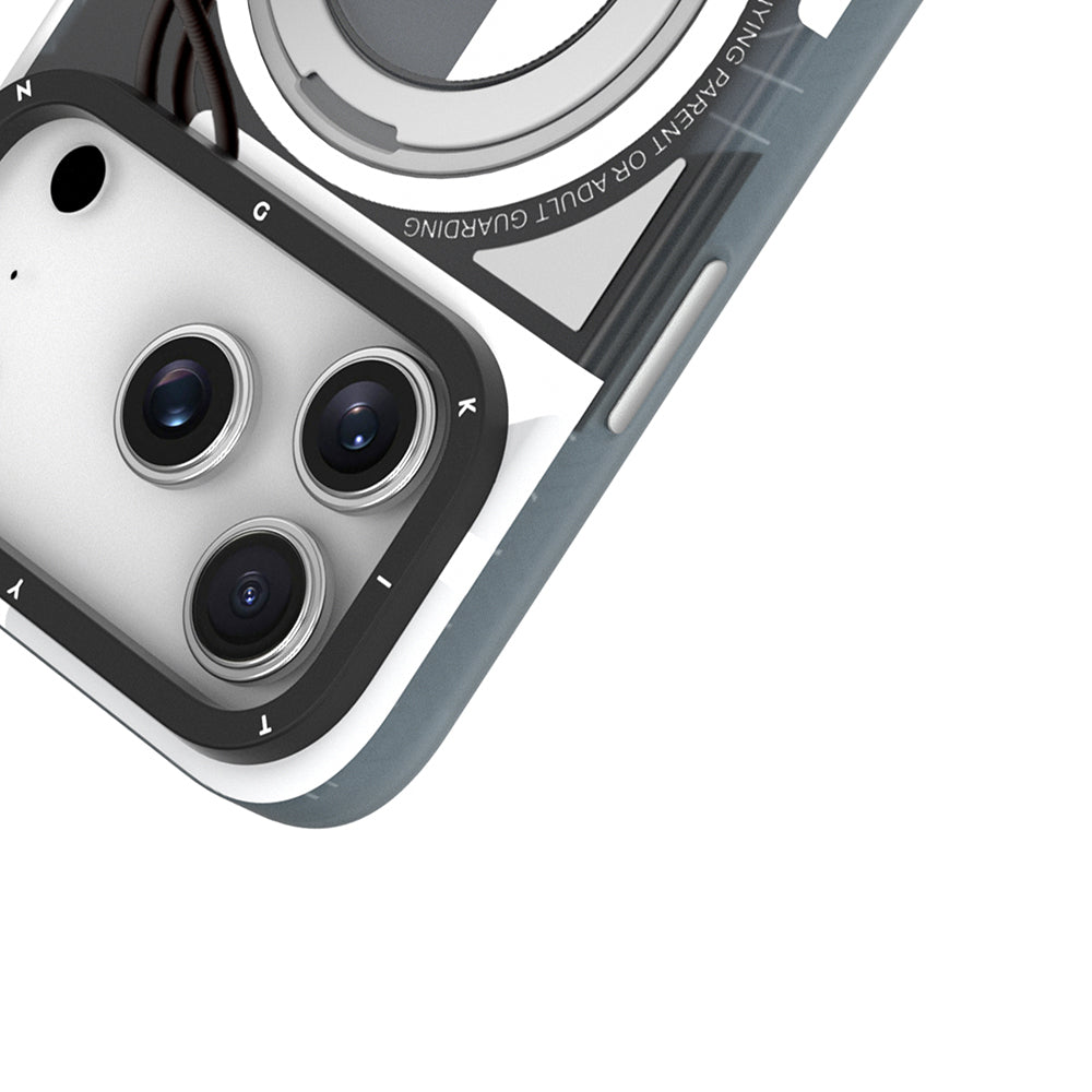 Apple iPhone 18 Pro Kılıf M-safe Şarj Özellikli Youngkit Starship Serisi Kapak