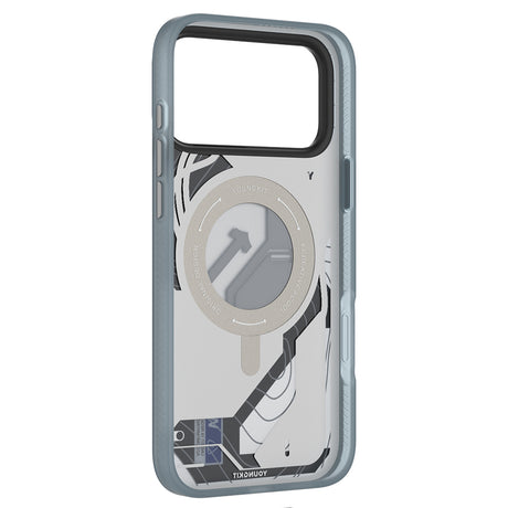 Apple iPhone 18 Pro Kılıf M-safe Şarj Özellikli Youngkit Starship Serisi Kapak