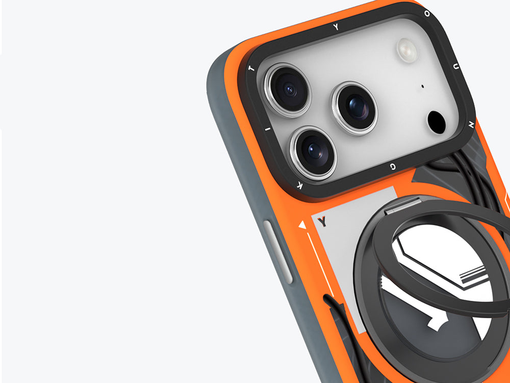 Apple iPhone 18 Pro Kılıf M-safe Şarj Özellikli Youngkit Starship Serisi Kapak