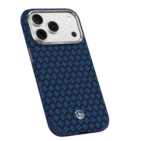 Apple iPhone 18 Pro Kılıf M-Safe Şarj Özellikli Yükseltilmiş Kamera Çerçeveli Benks ArmorGrid ArmorEdge X9 Serisi Kevlar Karbon Kapak