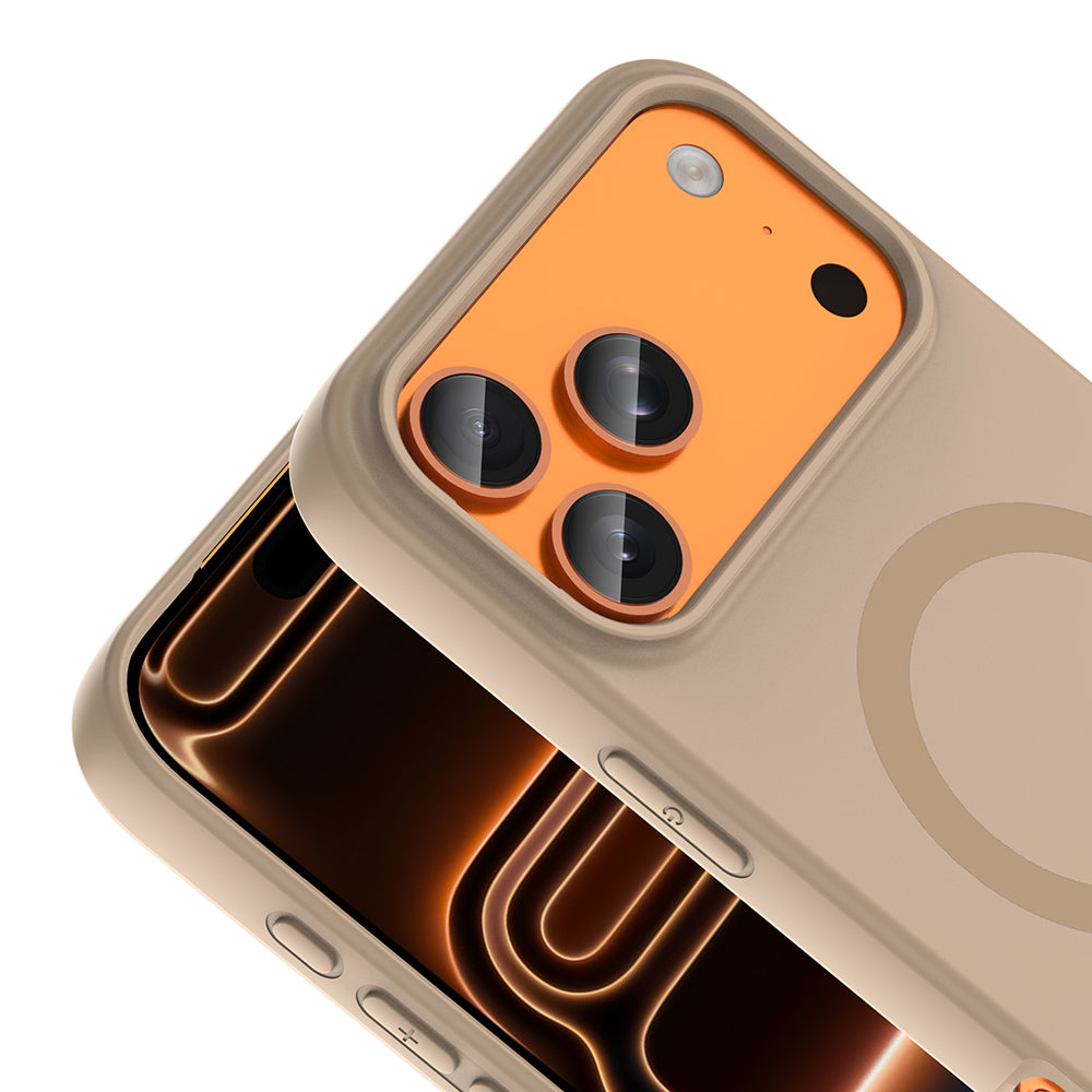 Apple iPhone 18 Pro Kılıf M-Safe Şarj Özellikli Zore Aris Silikon Kapak