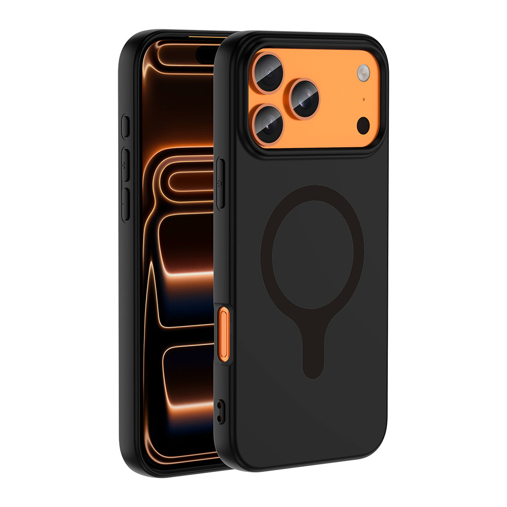 Apple iPhone 18 Pro Kılıf M-Safe Şarj Özellikli Zore Aris Silikon Kapak