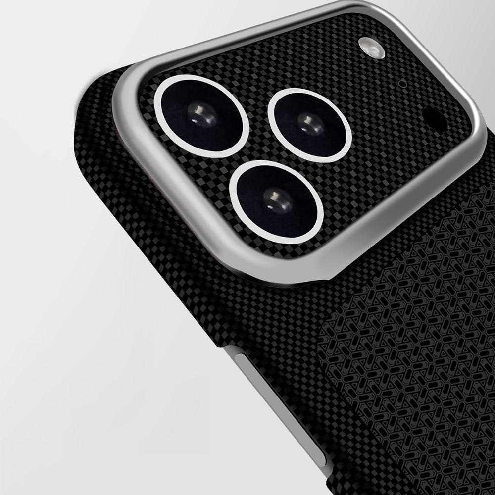 Apple iPhone 18 Pro Kılıf M-Safe Şarj Özellikli Zore Paris Nexel Sert PC Kapak