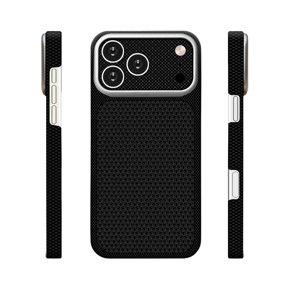 Apple iPhone 18 Pro Kılıf M-Safe Şarj Özellikli Zore Paris Nexel Sert PC Kapak