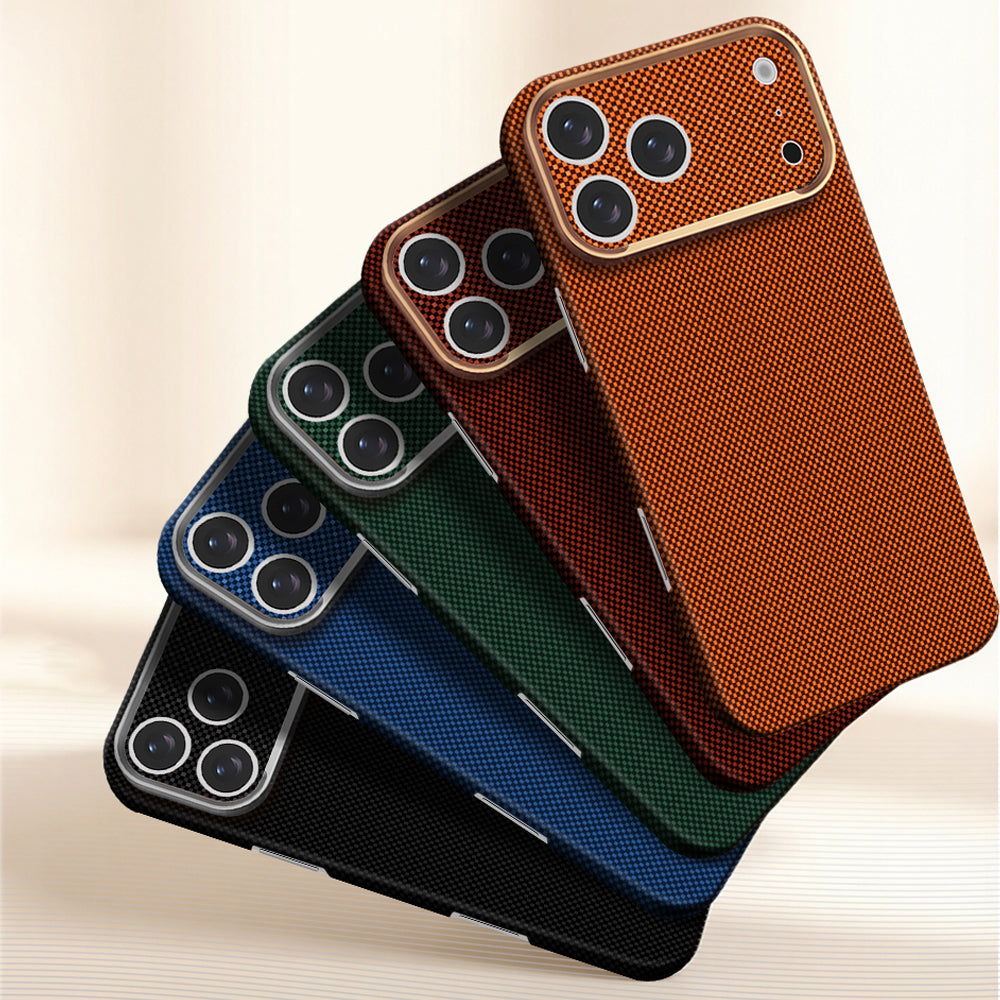 Apple iPhone 18 Pro Kılıf M-Safe Şarj Özellikli Zore Paris Zerre Sert PC Kapak