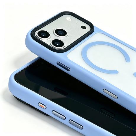 Apple iPhone 18 Pro Kılıf Mat Arka Yüzey Wireless Şarj Özellikli Zore Flet M-safe Kapak