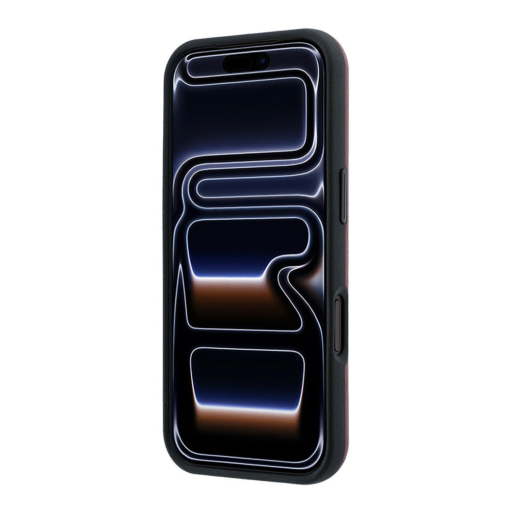 Apple iPhone 18 Pro Kılıf Mercedes Benz Orjinal Lisanslı M-safe Şarj Özellikli 3D Metal Logolu Crossed Lines Kapak
