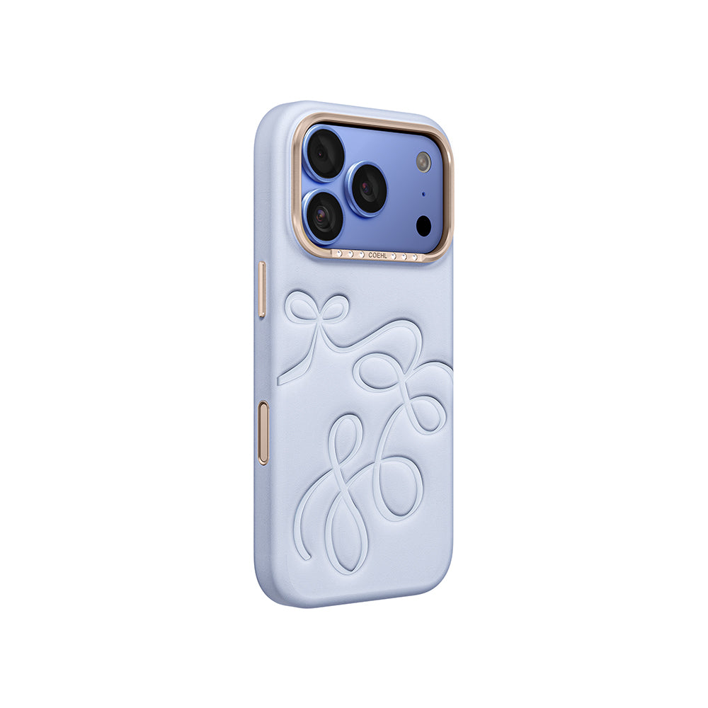 Apple iPhone 18 Pro Kılıf Oyma Desenli Arka Yüzey Coehl Cloude Kapak