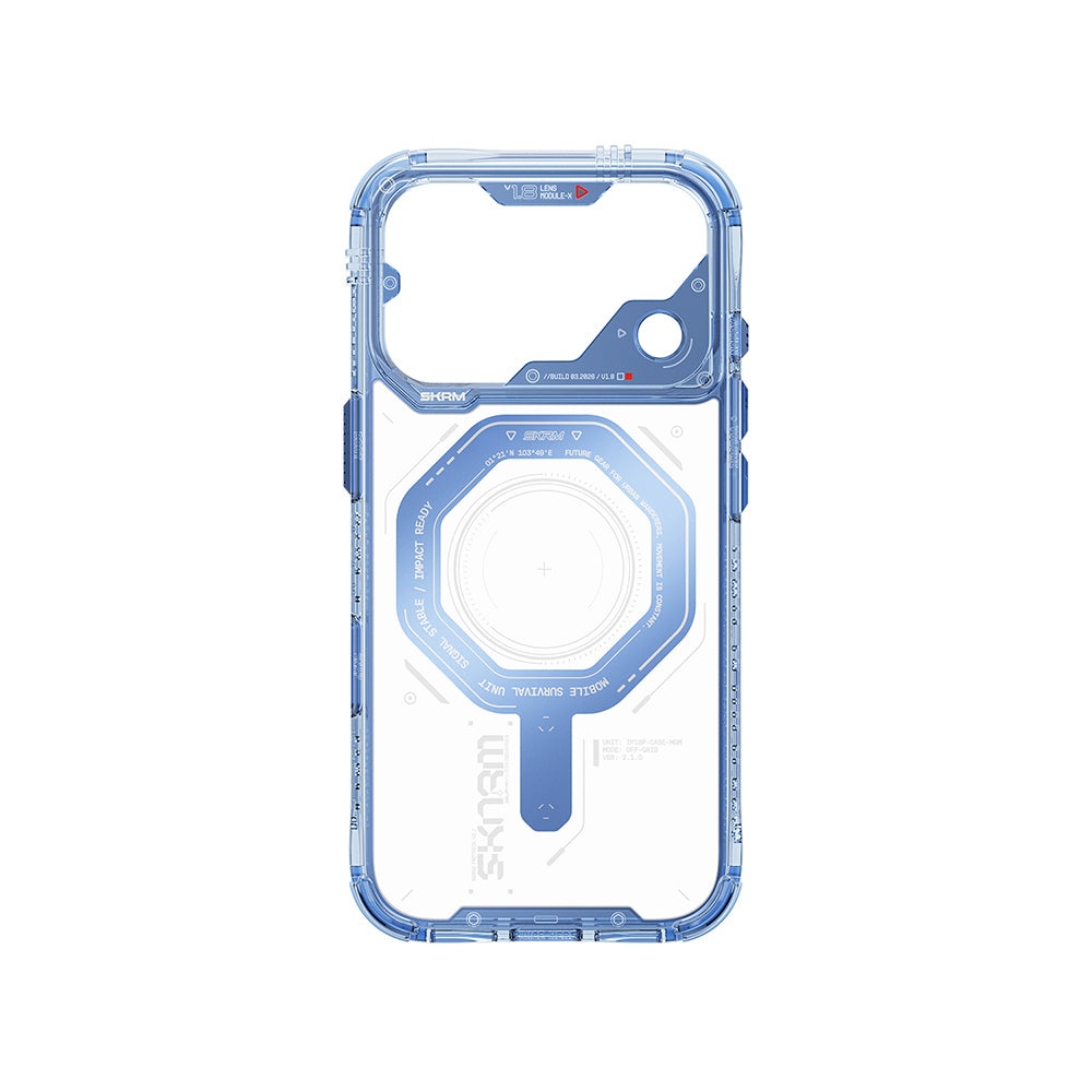 Apple iPhone 18 Pro Kılıf SkinArma M-safe Şarj Özellikli Airbag Tasarımlı Magma Kapak