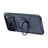 Apple iPhone 18 Pro Kılıf Wiwu AG-203 AeroGuard Ultra Serisi M-safe Şarj Özellikli Airbag Tasarımlı Standlı Kapak