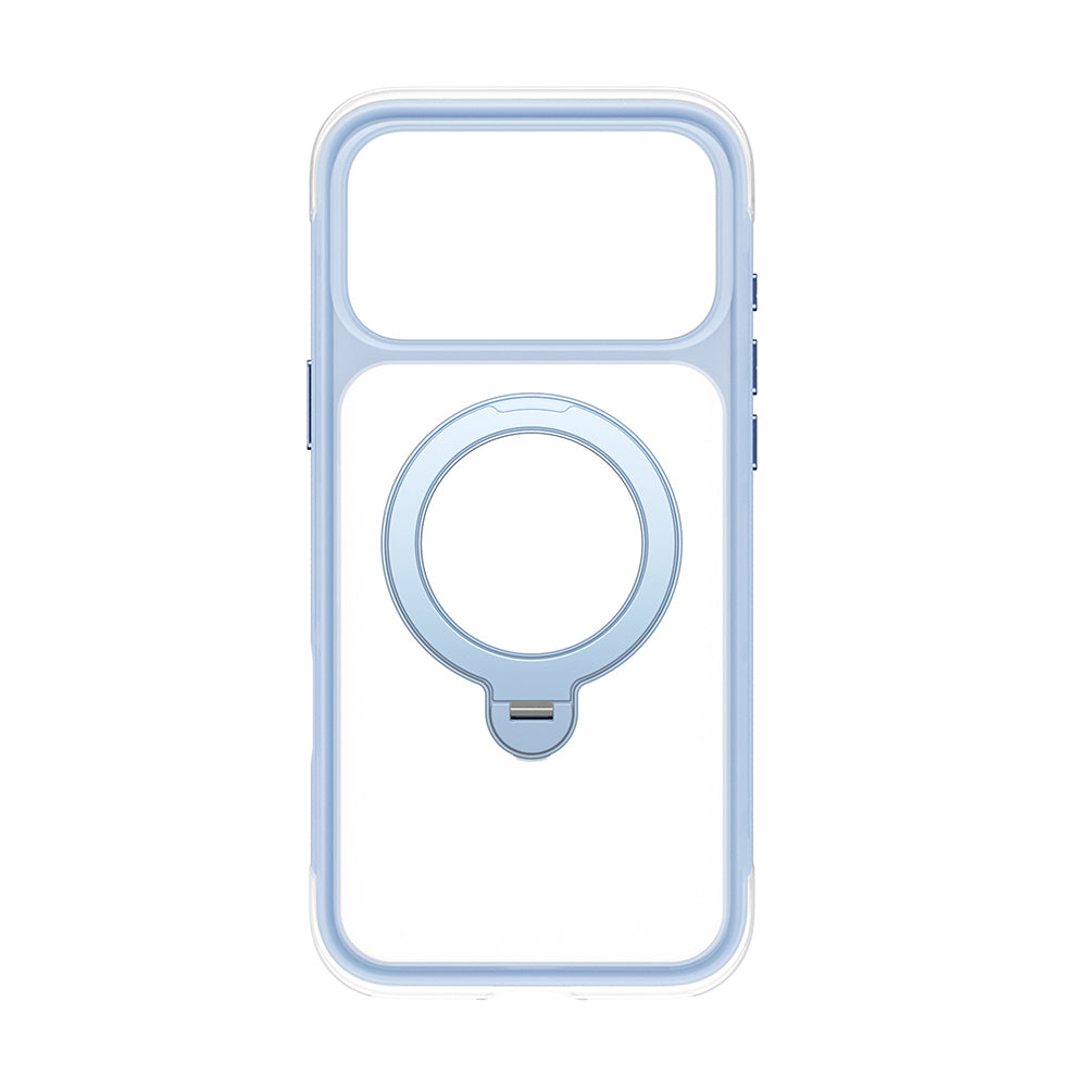 Apple iPhone 18 Pro Kılıf Wiwu AS-203 AeroShield Ultra Serisi M-safe Şarj Özellikli Airbag Tasarımlı Standlı Kapak