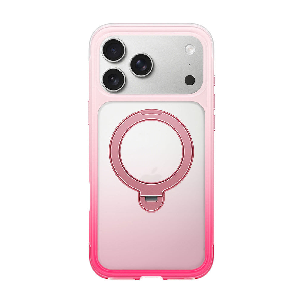 Apple iPhone 18 Pro Kılıf Wiwu AS-204 AeroShield Aurora Ultra Serisi M-safe Şarj Özellikli Airbag Tasarımlı Standlı Kapak