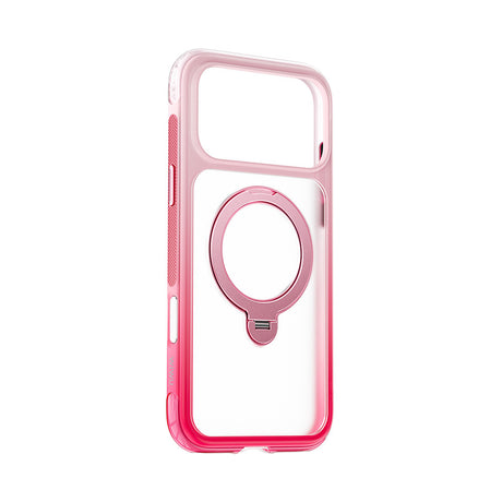 Apple iPhone 18 Pro Kılıf Wiwu AS-204 AeroShield Aurora Ultra Serisi M-safe Şarj Özellikli Airbag Tasarımlı Standlı Kapak