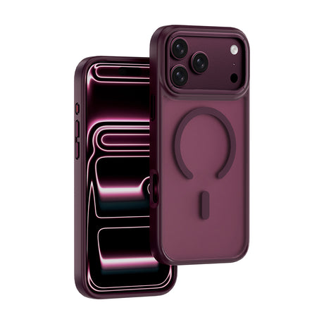 Apple iPhone 18 Pro Kılıf Wiwu FGG-012 ArmorPro Serisi M-safe Şarj Özellikli Parmak İzi Bırakmayan Kılıf