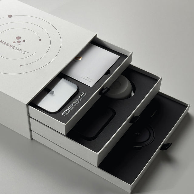 Apple iPhone 18 Pro Max Amazingthing Premium Noir Kit Titan Vision Safir Kamera Lens Koruyucu ve Aksesuar Seti