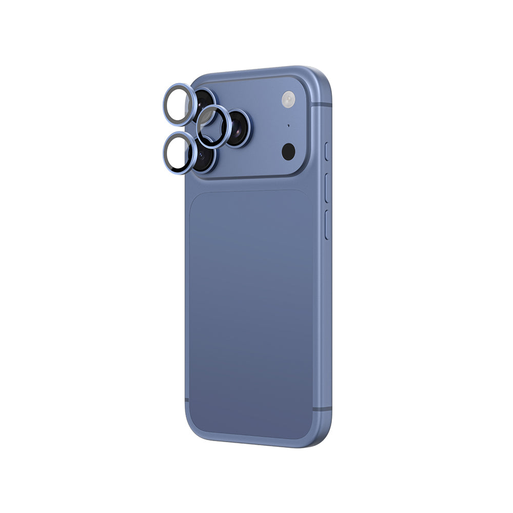 Apple iPhone 18 Pro Max Amazingthing Radix Vision Parlama Önleyici Kamera Lens Koruyucu + Kolay Uygulama Aparatlı