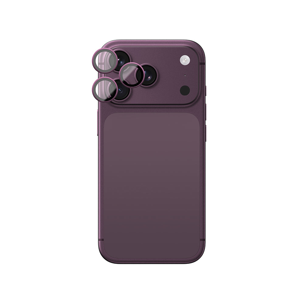 Apple iPhone 18 Pro Max Amazingthing Radix Vision Parlama Önleyici Kamera Lens Koruyucu + Kolay Uygulama Aparatlı