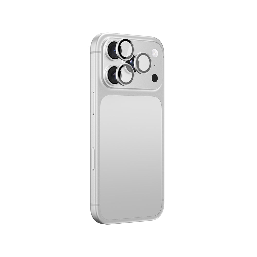 Apple iPhone 18 Pro Max Amazingthing Radix Vision Parlama Önleyici Kamera Lens Koruyucu + Kolay Uygulama Aparatlı