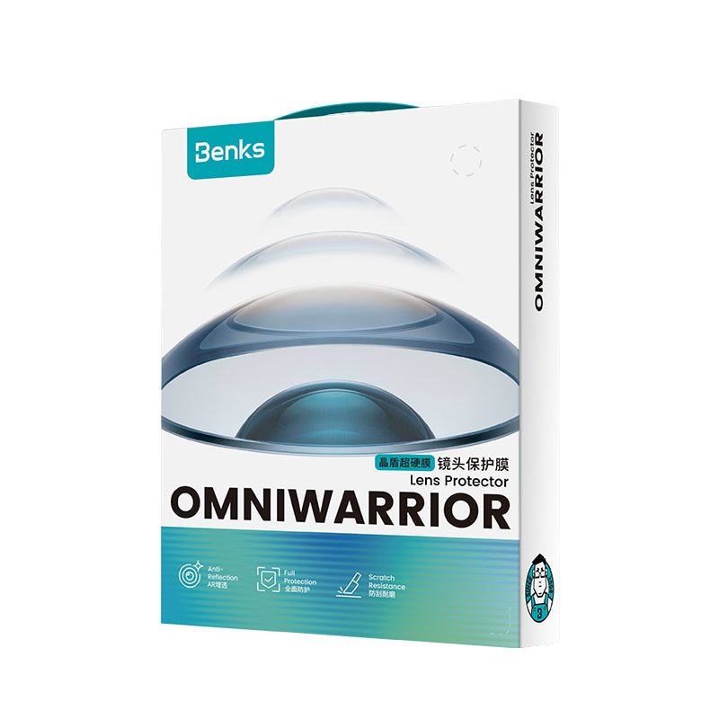 Apple iPhone 18 Pro Max Benks OmniWarrior AR Integrated Kamera Lens Koruyucu