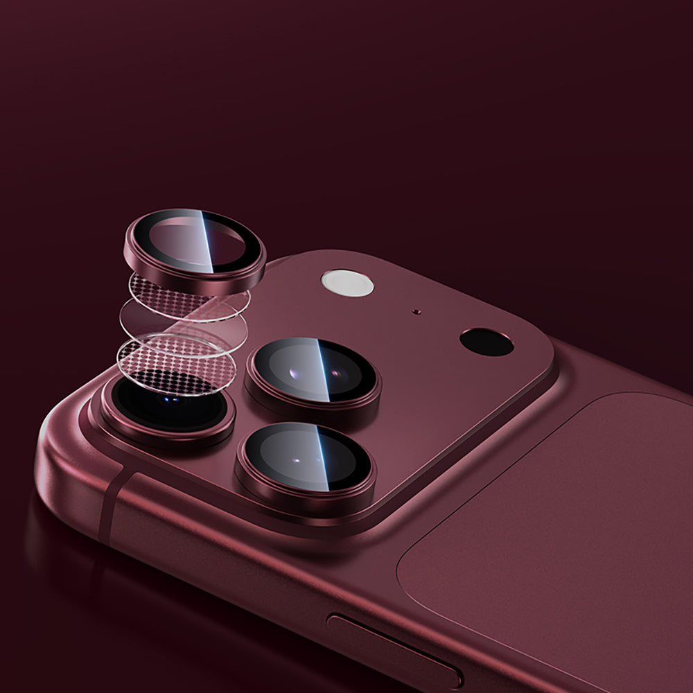 Apple iPhone 18 Pro Max Benks OmniWarrior Kamera Lens Koruyucu + Kolay Uygulama Aparatlı