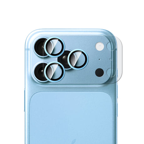 Apple iPhone 18 Pro Max CaseWorld Alloy Sapphire Safir One-Piece Anti Reflective Safir Kamera Lens Koruyucu