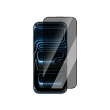 Apple iPhone 18 Pro Max CaseWorld Applicator Serisi 2.5D Eyesafe Mavi Işık Teknolojili 0.33mm Privacy Temperli Cam Ekran Koruyucu + Uygulama Aparatı