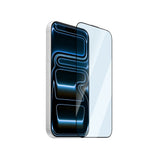 Apple iPhone 18 Pro Max CaseWorld Applicator Serisi 2.5D Eyesafe Mavi Işık Teknolojili Safir 0.33mm Temperli Cam Ekran Koruyucu + Uygulama Aparatı