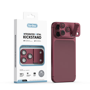 Apple iPhone 18 Pro Max Go Des CL-23 Anti Reflective Standlı Kamera Lens Koruyucu