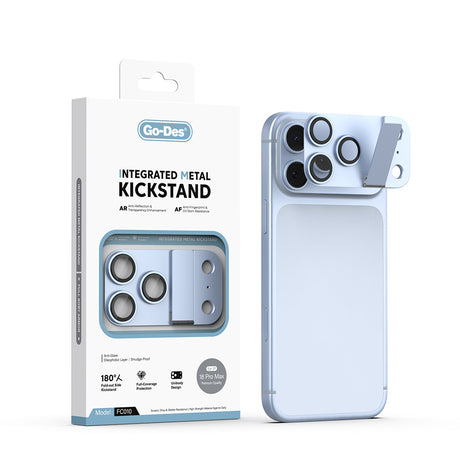Apple iPhone 18 Pro Max Go Des CL-23 Anti Reflective Standlı Kamera Lens Koruyucu
