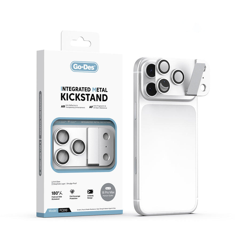 Apple iPhone 18 Pro Max Go Des CL-23 Anti Reflective Standlı Kamera Lens Koruyucu