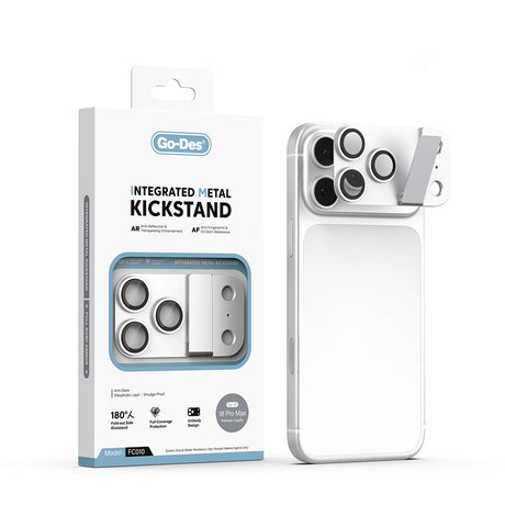 Apple iPhone 18 Pro Max Go Des CL-23 Anti Reflective Standlı Kamera Lens Koruyucu